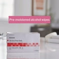 thumbnail image 2 of McKesson Alcohol Prep Pads - Sterile Disinfecting Wipes, 1 4/5 in x 3 1/2 in, 100 Count, 1 Pack, 2 of 11