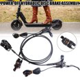 thumbnail image 2 of CAROOTU Hydraulic Disc Brake Assembly Set with Power Switch for Folding Bike Electric Scooter, 2 of 6