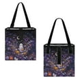 thumbnail image 3 of Xixirimido Ghost Jack-O-Lantern Daisy Car Trash Can Cute Leakproof Car Garbage Bag Hanging Trash Bin Automotive Garbage Cans Organizer for Back/Front Seat/Console Halloween Car Decor, 3 of 8