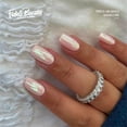 thumbnail image 1 of Fofosbeauty 24pcs Press on False Nails Tips, Square Fake Acrylic Nails, Smart Aurora, 1 of 9