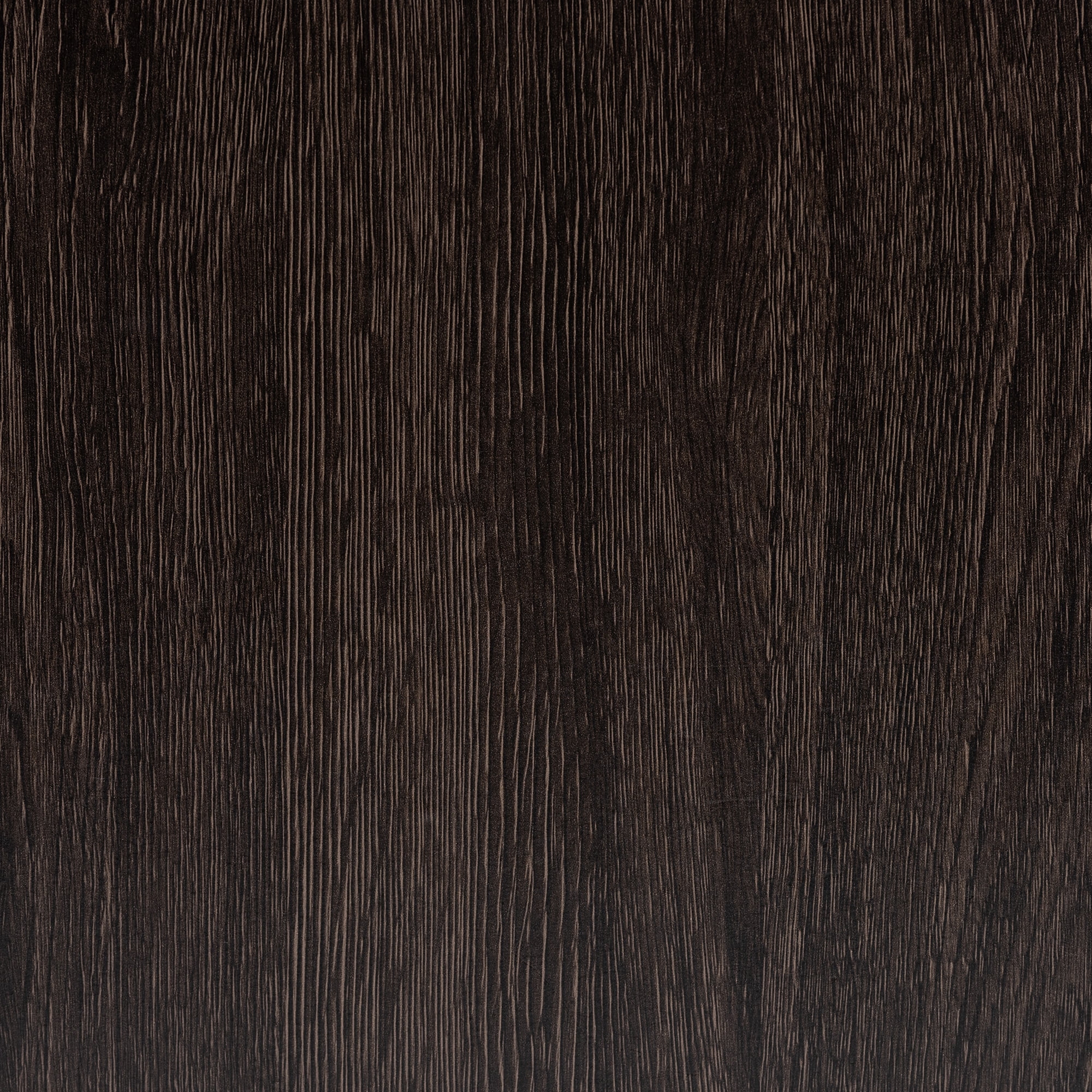 Baxton Studio Glover Modern and Contemporary Dark Brown Finished Wood and Black-Tone Finished Metal 2-Drawer Nightstand