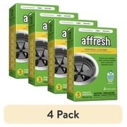 (4 pack) Affresh Garbage Disposal Cleaner, Removes Odor-Causing Residues, 3 Tablets