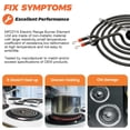 thumbnail image 4 of &atilde;?2026 UPGRADED&atilde;?? MP22YA Electric Range Burner Element Unit Set - Replacement for Ken-more Whirlpool May-tag Hardwick Norge Ranges/Stoves - Incl, 4 of 7