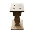thumbnail image 3 of BingLTD - Base de Table Carrée Chelsea 28 Pouces de Haut (WH-Chelsea28-UNF)), 3 of 5