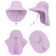 thumbnail image 3 of Circunferencia del sombrero 55-60 cm Protector solar para hombres y mujeres al aire libre, sombrilla, sombrero de pesca transpirable, 3 of 5