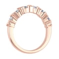 thumbnail image 2 of 1/4 Carat Round Diamond Wedding Band Ring in 14K Rose Gold (Ring Size 5.5) (I1-I2 Clarity), 2 of 4