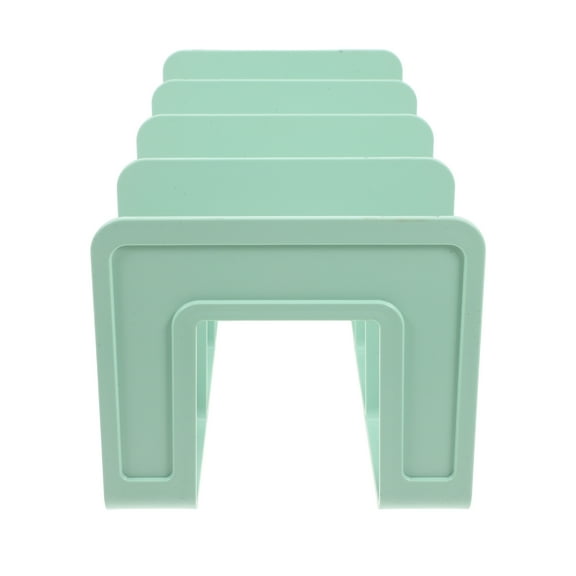 Book Shelf Bookend Divider Office 26.00X12.00X10.50CM Green