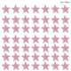 thumbnail image 1 of 100 Uds. Pegatinas de estrellas coloridas pegatinas de pared que brillan pegatinas de pared de estrellas de plástico parche calcomanía Kits de decoración para fiestas Rosado 3 cm 100 piezas Bewildely HA004699-04, 1 of 6