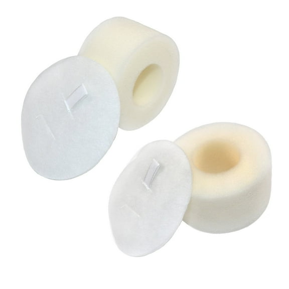 HQRP 2-pack Foam and Felt Filter Kit for Shark Rotator NV800 NV800W NV801 NV802 NV803 NV810 Powered Lift-Away Speed Vacuum Cleaner