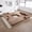 Brown, variant on 6-in-1 Convertible Folding Sofa Bed with Memory Foam, Cloud Corduroy Lounge Chair and Floor Mattress, No Assembly, Space-Saving for Living Room Apartment, Black