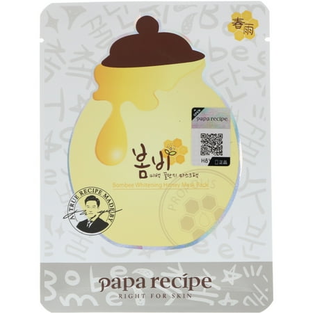 Papa Recipe  Bombee Whitening Honey Mask Pack  10 Masks  25 g
