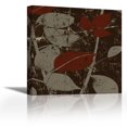 thumbnail image 1 of Leafy Autumn 4 - Contemporary Fine Art Giclee on Canvas Gallery Wrap - wall décor - Art painting - 27 x 27 Inch - Ready to Hang, 1 of 2