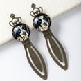 thumbnail image 3 of Dalmatians Vintage Copper Crown-Shaped Bookmarks: Stainless Steel Material, Gift for Book Lovers and Readers - Set of Two Bookmarks, 3 of 5