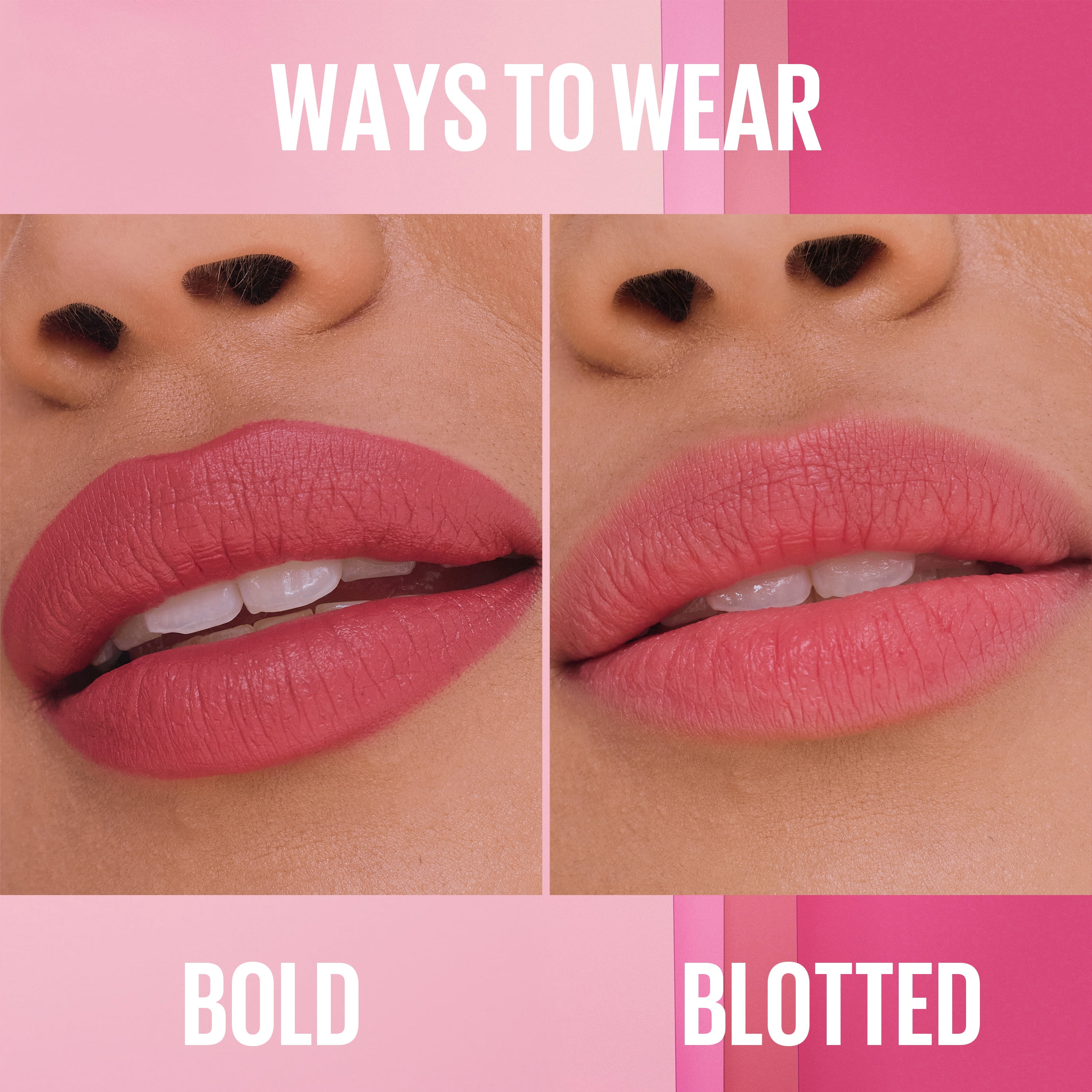 Maybelline Serum Lipstick, Satin Finish, Oil-Blend and Hyaluronic Acid, 108 Fit Check, 0.12 oz