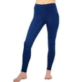 thumbnail image 2 of Performance Leggings for Women|Quality Leggings for Workouts, Yoga, Casual Wear - Navy CA3200 M, 2 of 3