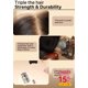 thumbnail image 5 of Cierre Triippy Raw Hair 2x6 HD con encaje liso, 18 cm, 5 of 7