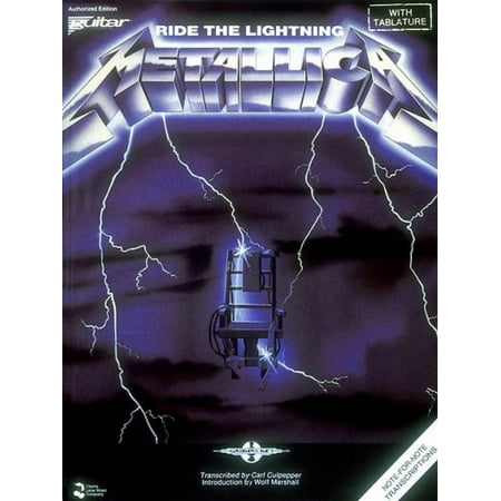 Hal Leonard Metallica: Ride The Lightning Guitar Tab Songbook