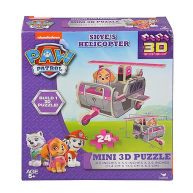 Paw Patrol Sky S Helicopter Mini 3d Puzzle Walmart Canada