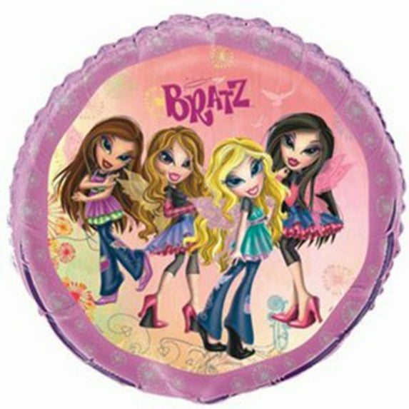 Bratz Character Authentic licensed theme Foil / Mylar Balloon 18" ( Each )
