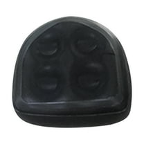 Xoxingysm Bathtub Massage Mat Black,Spa and Hot Tub Booster Seat Pad with Suction Cup Back Support Spa Pad Soft Inflatable Massage Cushion Portable Pools Spa Hot Tub Seats Accessories