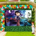 thumbnail image 3 of Coraline Goodie Bags Treat Candy Decorations Party Favor Supplies Birthday Cake Topper Backdrop Banner, 3 of 7