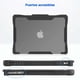 thumbnail image 5 of Funda TECHPROTECTUS para MacBook Air M2 Negra Uso Rudo release 2022 A2681 TechProtectus RTP-RBK-MA13M2, 5 of 7