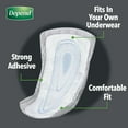 Depend Men's Leak Guard Bladder Incontinence Pads, Maximum Absorbency