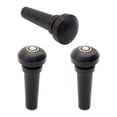 thumbnail image 1 of GOOHOCHY 3 tapones de ébano para violín, prácticos y de primera calidad, color negro., 1 of 7
