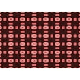 thumbnail image 1 of Ahgly Company Machine Washable Indoor Rectangle Transitional Dark Scarlet Red Area Rugs, 5' x 7', 1 of 7