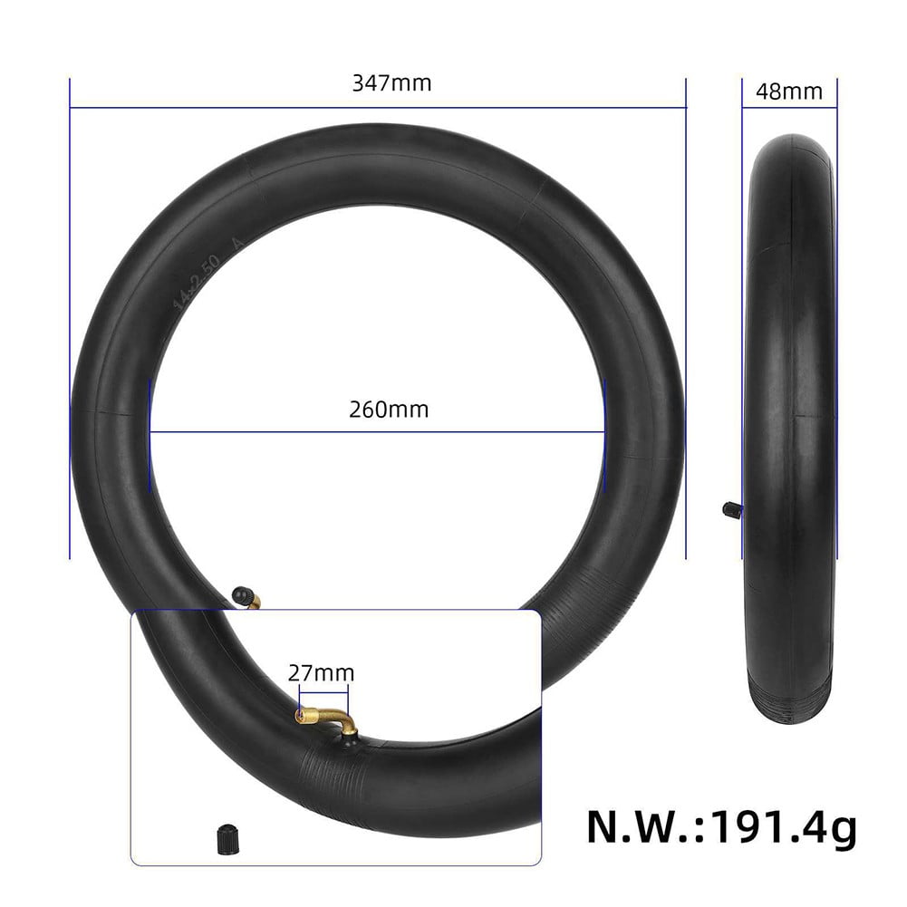 14 inch 14x2.50 Inner Tube for Electric Bicycle Electric Vehicle Wheel 14*2.5