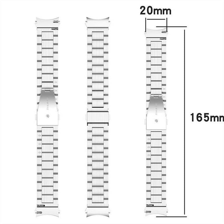  SOUMIX 20mm No Gaps Watch Band for Samsung Watch 4