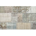 thumbnail image 1 of Ahgly Company Machine Washable Indoor Rectangle Contemporary Pale Silver Gray Area Rugs, 6' x 9', 1 of 7