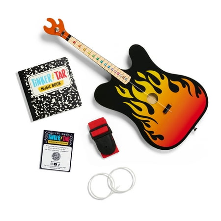 Tinkertar 1-Stringed Toy Instrument for Kids, Electric Flame Design, Perfect Intro to Music for Young Kids Ages 3 and up from Buffalo Games