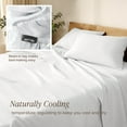 thumbnail image 6 of Bare Home Linen Sheet Set - Deep Pocket - Breathable - 3-Pieces - Twin XL, White, 6 of 10