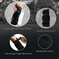 thumbnail image 4 of Muñequera de túnel carpiano para mujeres y hombres – Férula de muñeca de metal para soporte de mano y muñeca y alivio del dolor de artritis tendinitis (S/M, mano derecha), 4 of 5