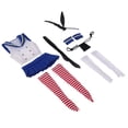 thumbnail image 1 of Conjunto de disfraz de Shimakaze a 1/6 para juguetes calientes de HT, PH, , CY cuerpo femenino para niñas Yotijar Disfraz de mujer de 12 pulgadas, 1 of 7