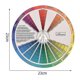 thumbnail image 2 of Color Wheel Practical Color Chart Selector Paper For Tattoo Nail Pigment Mixing Guide Tattoo Accesso, 2 of 5