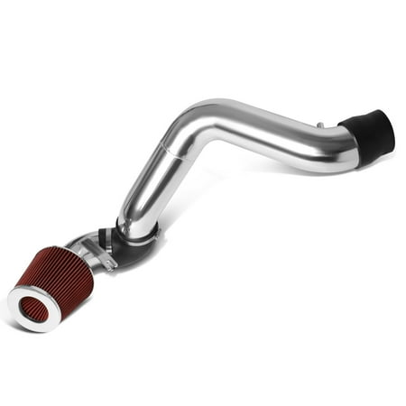 Aircharger Intake System - For 2009-2010 Dodge Charger/Challenger 3.5L V6 Lightweight Hi-Flow Cold Air Intake System+Red Cone Filter