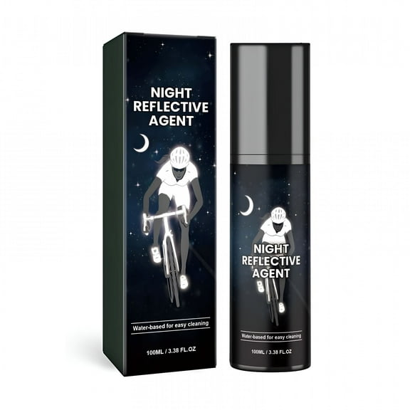 VELIMO Glow in The Dark Spray Paint Clear Spray Paint That Glows White in The Dark Paint for Stencil & Decorative Items - White Night Reflective Agent (3.38 oz Can)