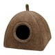 thumbnail image 2 of Cama para gatos, casa para perros, suministros para mascotas, cojín, linda y cálida cueva, cama para gatitos, conejos, cachorros, perros y gatos de in Marrón, 2 of 8