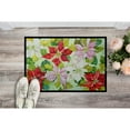 thumbnail image 2 of Carolines Treasures FHC1008JMAT Poinsettias by Ferris Hotard Doormat 24x36 36"L x 24"W multicolor, 2 of 4
