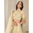 thumbnail image 4 of Custom Made White New Launching Indian Pakistani Bollywood Lehenga Choli With Dupatta, 4 of 5