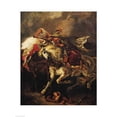 thumbnail image 2 of The Battle of Giaour and Hassan after Byron's poem 'Le Giaour' 1835 Poster Print by Eugene Delacroix, 2 of 4