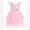 Pink, variant on IBTOM CASTLE Toddler Baby Girls Shiny Butterfly Tutu Dress Princess Birthday Party Pageant Flower Girl Wedding Tulle Dresses 2-6T Purple