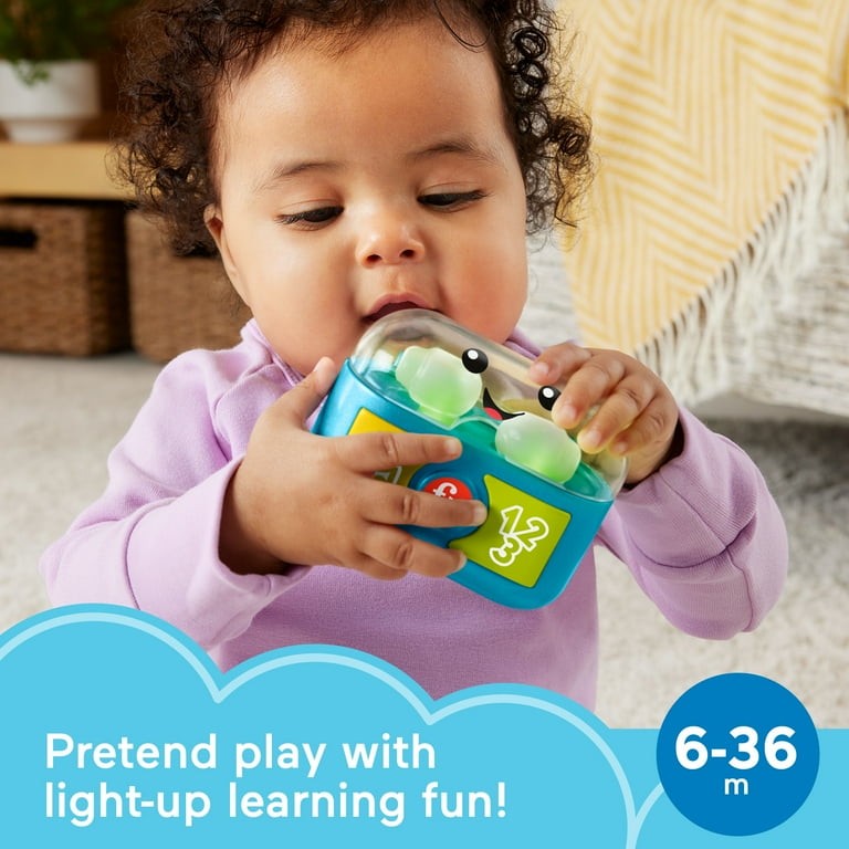Fisher-Price Baby Learning Toy with Light-Up Ear Buds, Songs