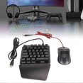thumbnail image 4 of Keyboard Mouse Converter Set Wired RGB Mechanical Keyboard Mouse Adapter Combo for PS5 for PS3 for PS4 for Switch, 4 of 5
