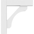 thumbnail image 3 of 3"W X 18"D X 18"H Standard Legacy Architectural Grade Pvc Bracket With Block Ends, 3 of 8