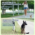thumbnail image 5 of 8FT Multi Function Genuine Leather Leash for Dogs, Hands Free Dog Training Leash, Adjustable Slip Lead Dog Leash for Small, Medium and Large Dogs, 5 of 6