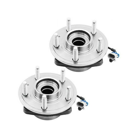 Front Wheel Bearing Hub Assembly Set of 2 - Compatible with 2012 - 2015 Chevy Captiva Sport 2013 2014