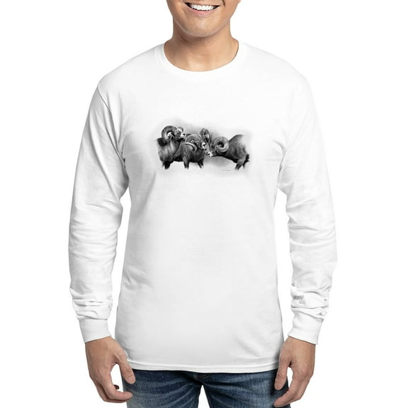 CafePress - Rams Long Sleeve T Shirt - Unisex Cotton Long Sleeve T-Shirt